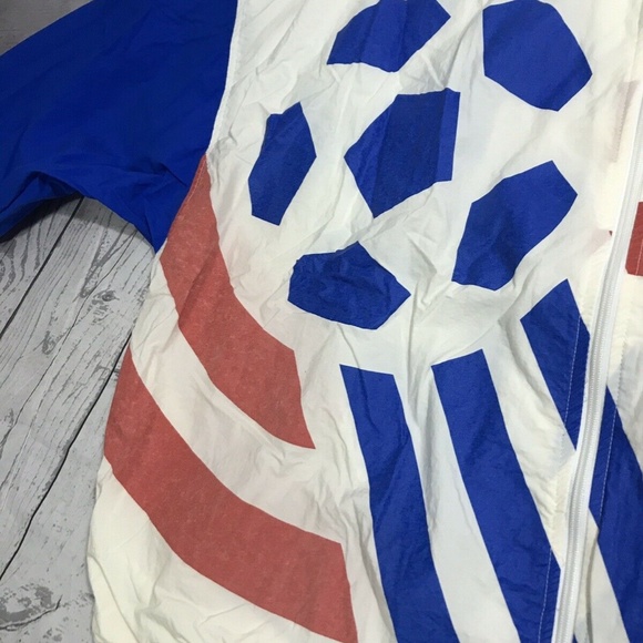 USA WORLD CUP 1994 RARE ADIDAS WINDBREAKER - Picture 8 of 10
